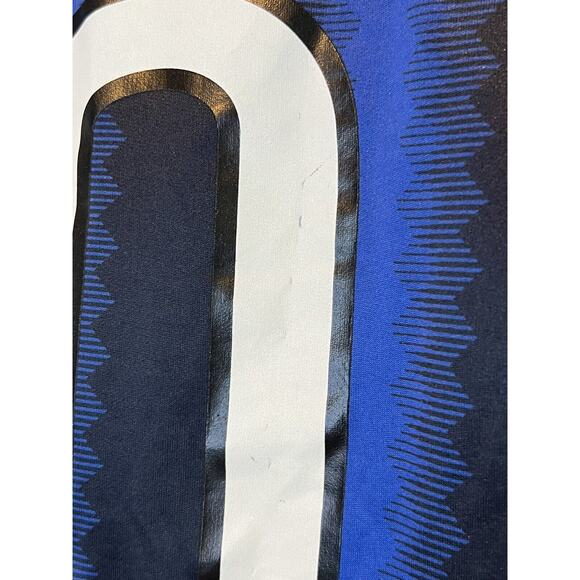 Mens Blue and Black Inter Milan‎ Football Soccer Shirt. No. 10 Sneijder Small - Picture 8 of 10